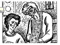 Drawing of Confession